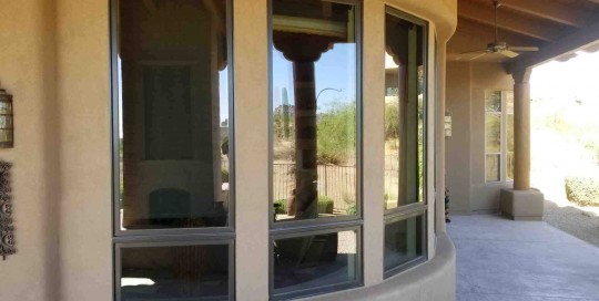 Arizona Window and Door in Scottsdale and Tucson showing large windows of home