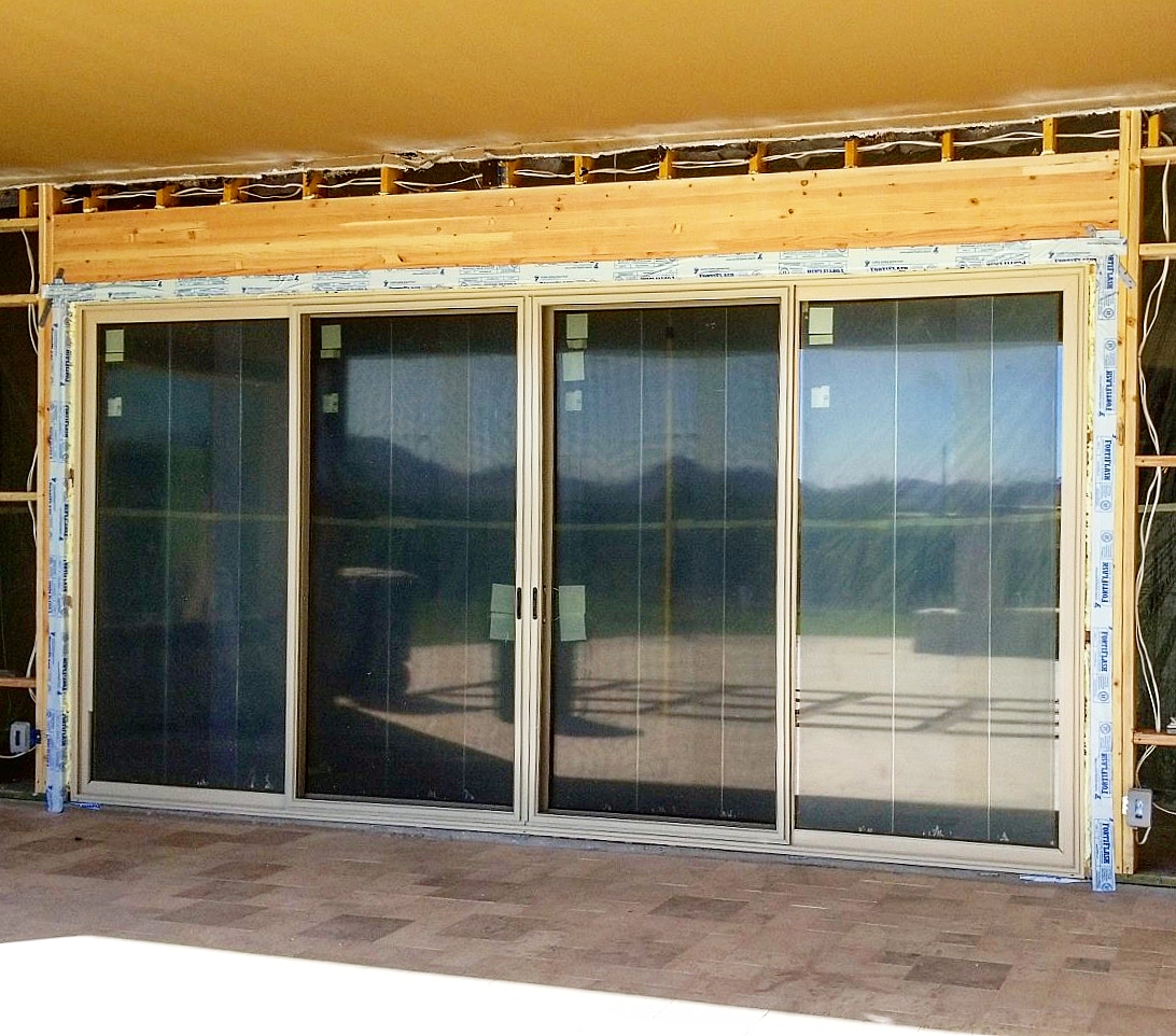 Arizona Window and Door in Scottsdale and Tucson showing sliding patio door