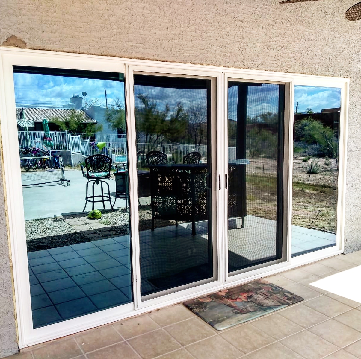 Arizona Window and Door in Scottsdale and Tucson showing patio french doors